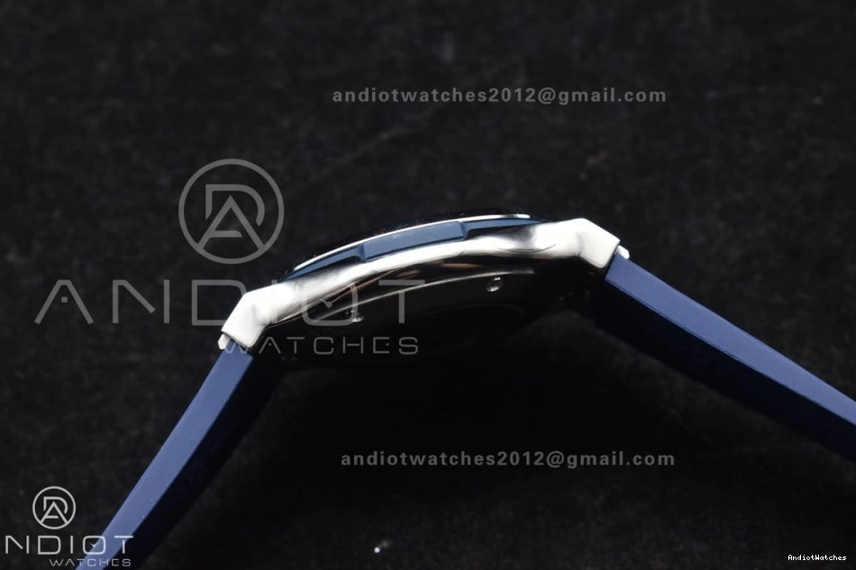 On Best Edition Strap HBF 1:1 Blue Dial 537 Packable Fusion Blue A 42mm Gummy SS 0727